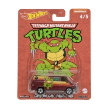HOTWHEELS PREMIUM TEENAGE MUTANT NINJA TURTLES/ CUSTOM GMC PANEL VAN