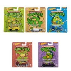HOTWHEELS PREMIUM TEENAGE MUTANT NINJA TURTLES 5'li SERİ
