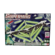 SUPERMAG 72 PARÇA FOSFORLU MANYETİK YAPI OYUNCAĞI- STEM MIKNATISLI SET