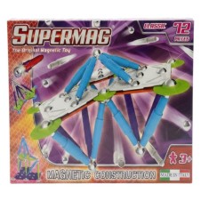 SUPERMAG TRENDY 72 PARÇA MANYETİK YAPI SETİ- STEM MIKNATISLI OYUNCAK