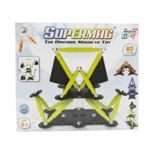 SUPERMAG 60 PARÇA TECHNICOLOR MANYETİK YAPI SETİ- STEM MIKNATISLI OYUNCAK