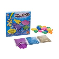 MAGIC SAND SEA ANIMALS KİNETİK KUM SETİ/ DENİZ HAYVANLARI KALIPLI 681 GR OYUN KUMU