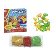 MAGIC SAND FRESH FRUIT KİNETİK KUM OYUN SETİ/ MEYVE KALIPLI OYUN KUMU 681 GR