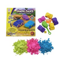 MAGIC SAND SUPER CAR KİNETİK KUM OYUN SETİ/ ARABA KALIPLI KUM OYUNU 681 GR