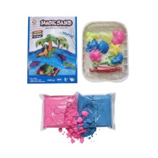 MAGIC SAND DENİZ DÜNYASI KİNETİK KUM OYUN SETİ / 500 GR KUM SETİ