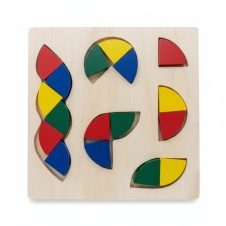 AHŞAP GEOMETRİK ŞEKİL EŞLEŞTİRME YAPBOZU