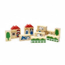 AHŞAP ÇİFTLİK BLOK OYUNU