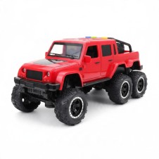 1:16 Ölçekli 6 Tekerlekli Off-Road Arazi Aracı – Açılabilir Kapılı, Işıklı ve Sesli Oyuncak Jeep