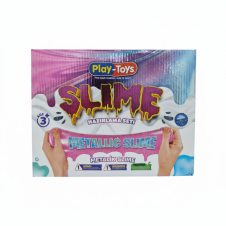 PLAY-TOYS METALİK SLIME HAZIRLAMA SETİ