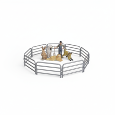 EVCİL HAYVANLAR ÇİFTLİKTE OYUN SETİ