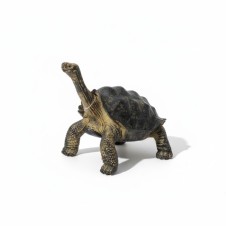 UZUN BOYUNLU KARA KAPLUMBAĞASI-DOĞA TEMALI HAYVAN FİGÜR OYUNCAK
